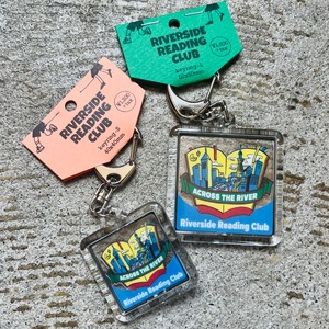 Riverside Reading Club Keyring "ACROSS THE RIVER"