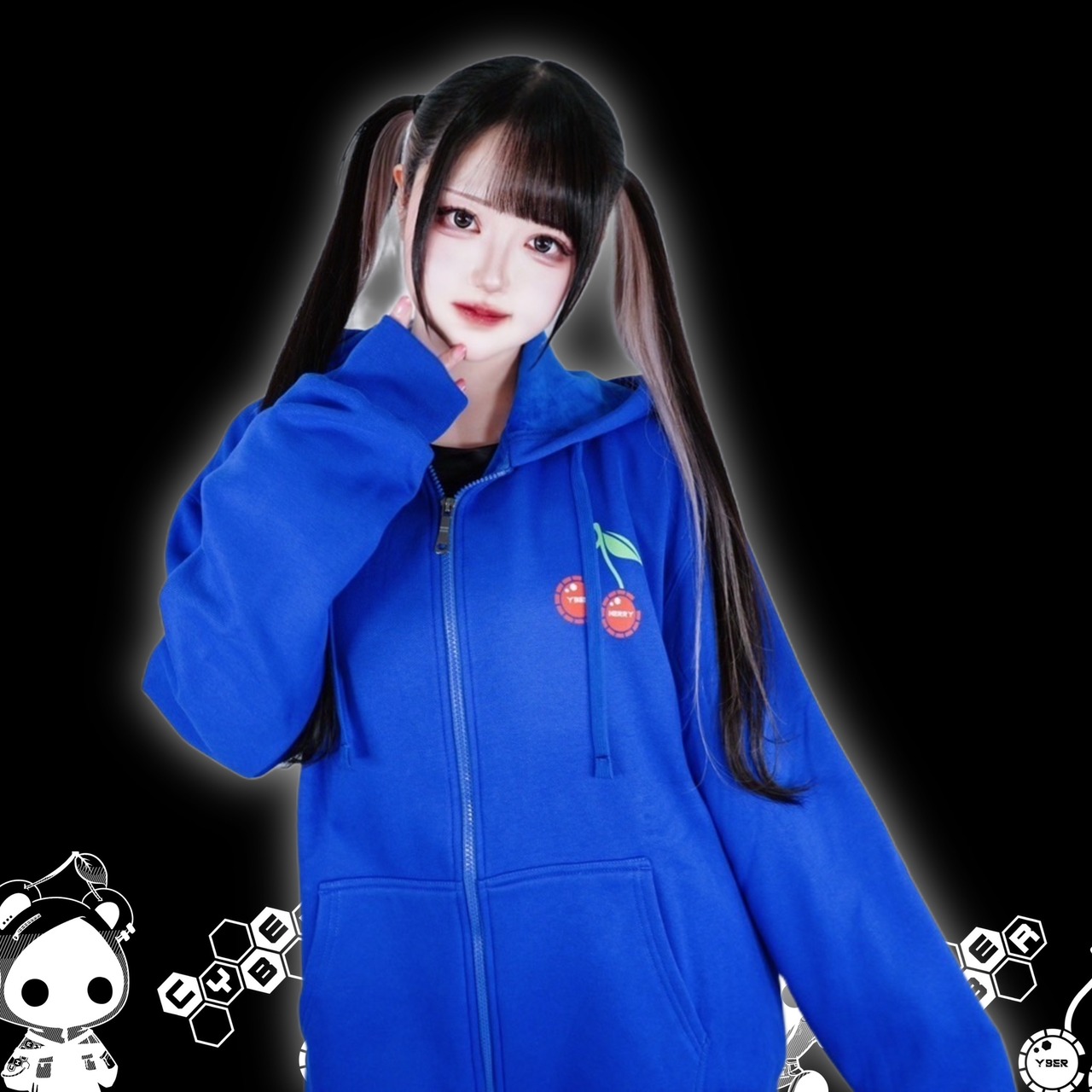 UNISEX ZIP OUTER【ロイヤルブルー】