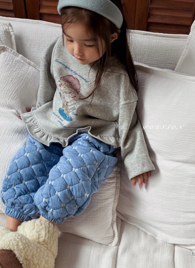 予約⌇poisson / Ribbon jogger pants