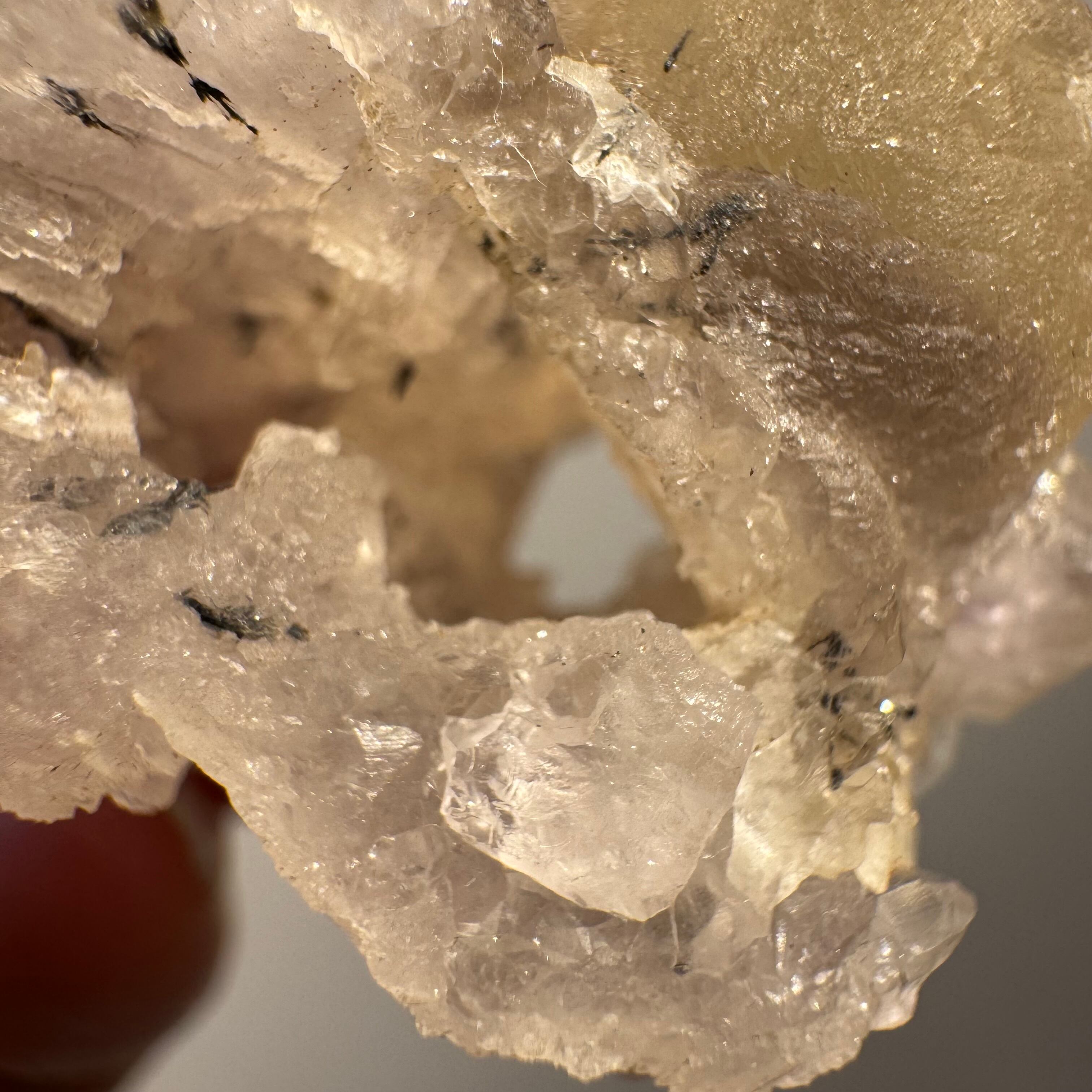 ポンデリングフローライト母岩付き＊ブドウ状蛍石原石＊251003＊天然石