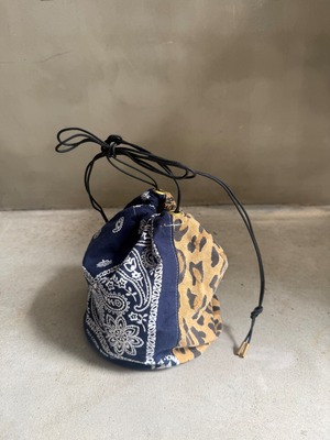 KOUHEI TERRAI　「Vintage Bandana 巾着 」