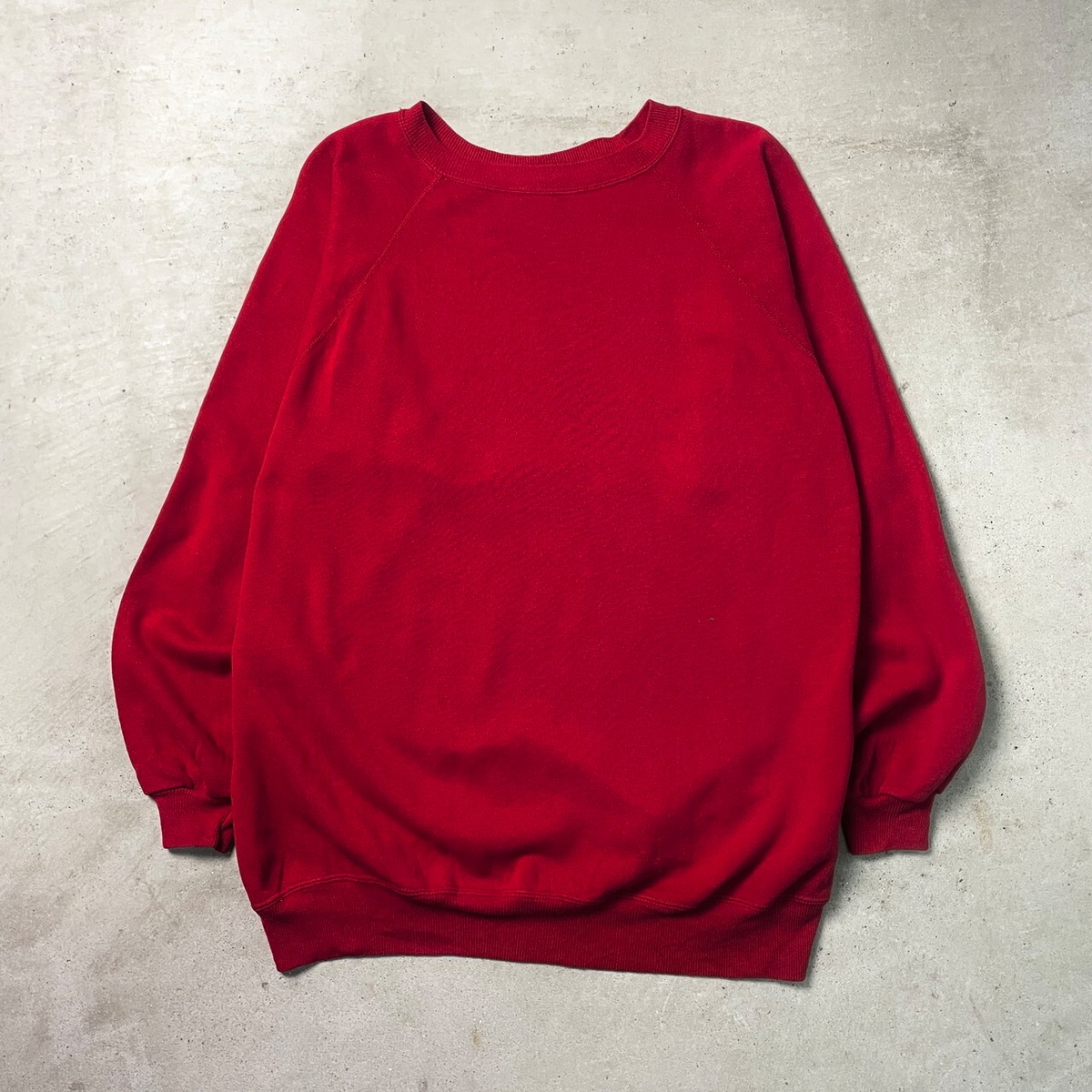 80年代 USA製 Hanes ACTIVEWEAR ヘインズ ブランクスウェットシャツ