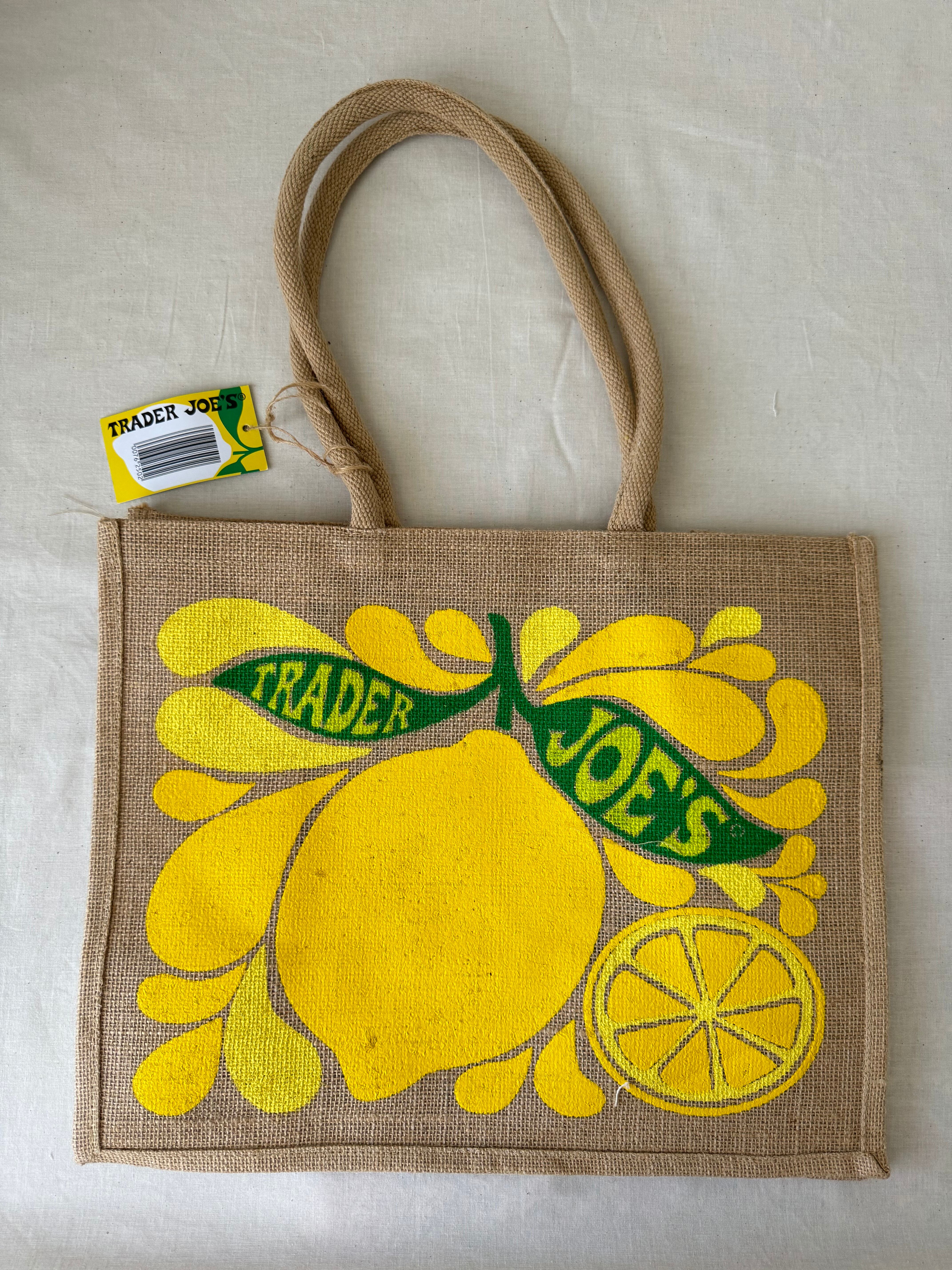 ❤︎新品❤︎ the Jacksons レモンジュートバッグ ❤︎新品❤︎ the Jacksons レモンジュートバッグ エシカルでカラフル