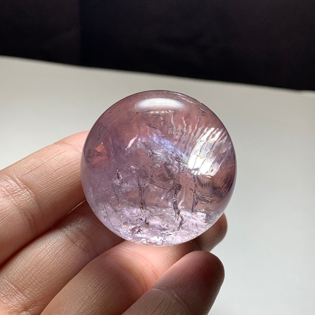 no2.ライトカラーアメジスト スフィア