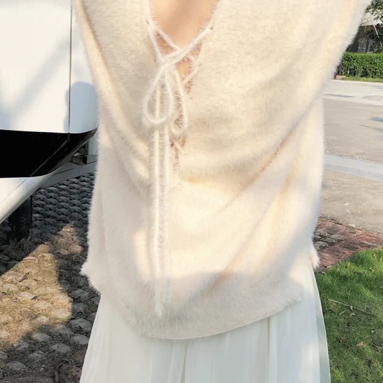 【ワンサイズ】ふわふわニット