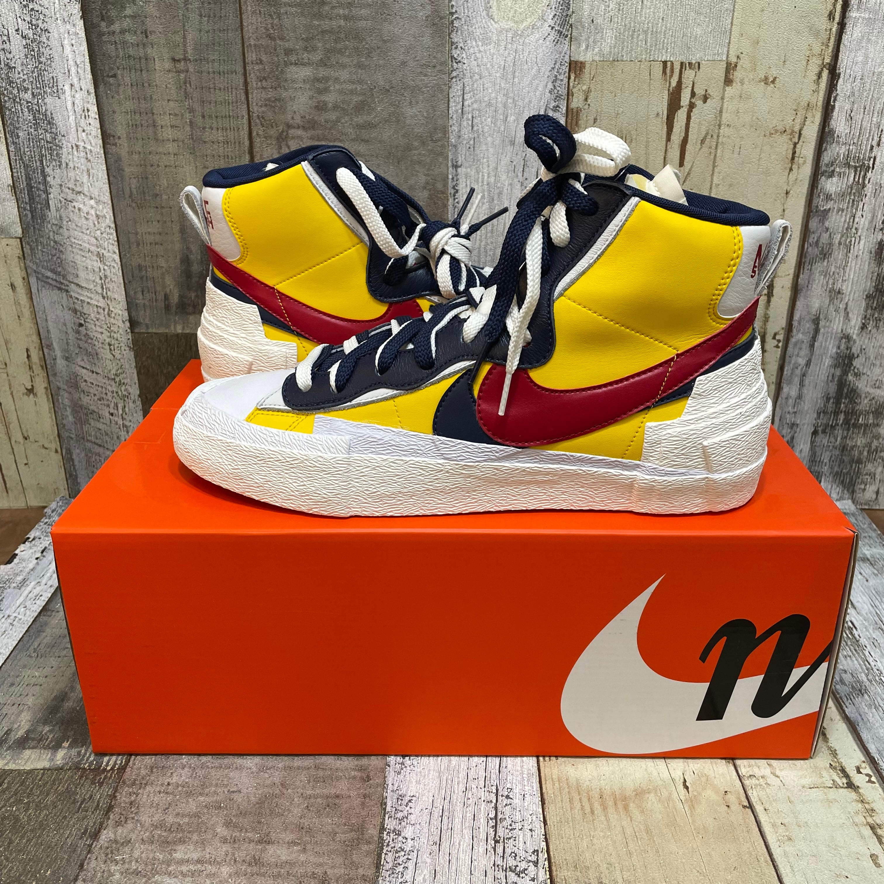 NIKE×sacai  BLAZERMID イエロー