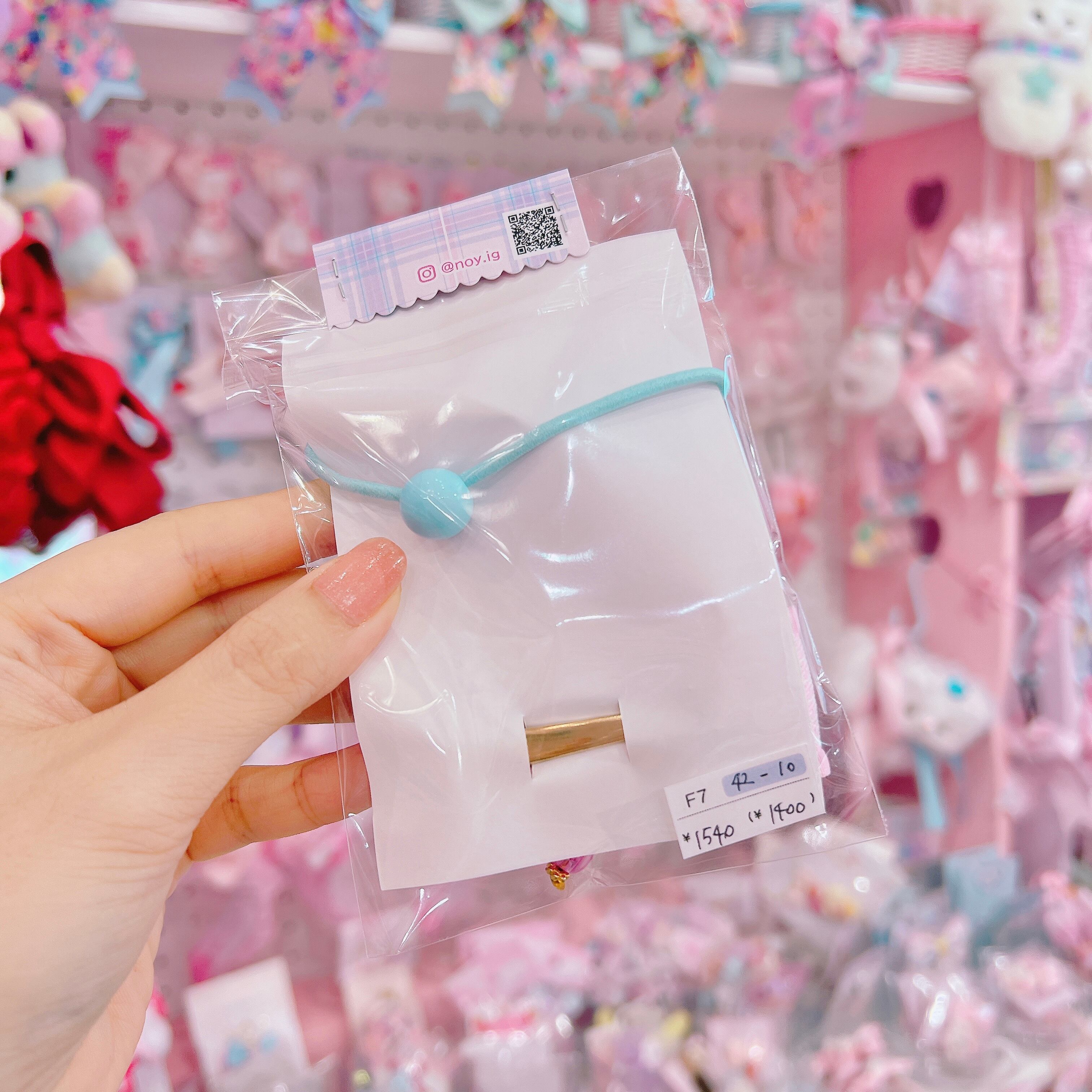 【F7】42-10ヘアゴム&ヘアクリップセット