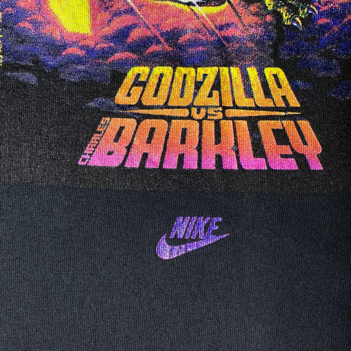 3/31まで特別価格】【NIKE】90s GODZILLA vs BARKLEY vintage T-shirt 