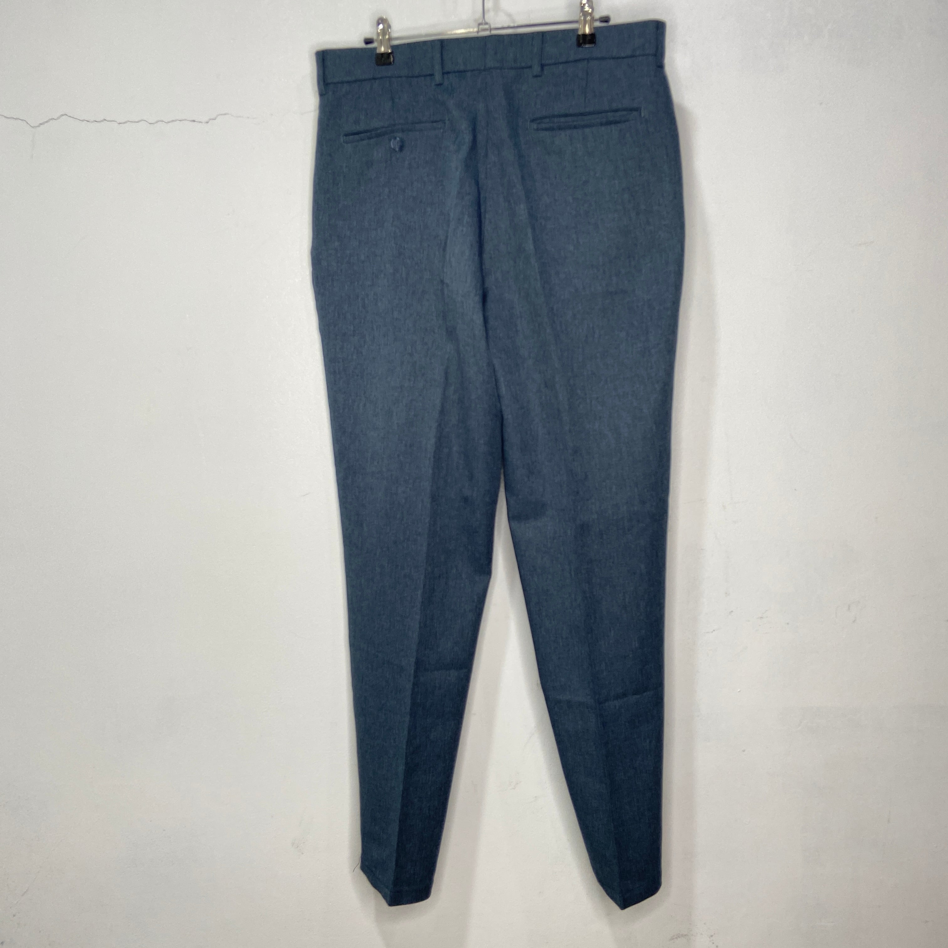 80s Levi's リーバイス アクションスラックスパンツ ネイビー L相当 