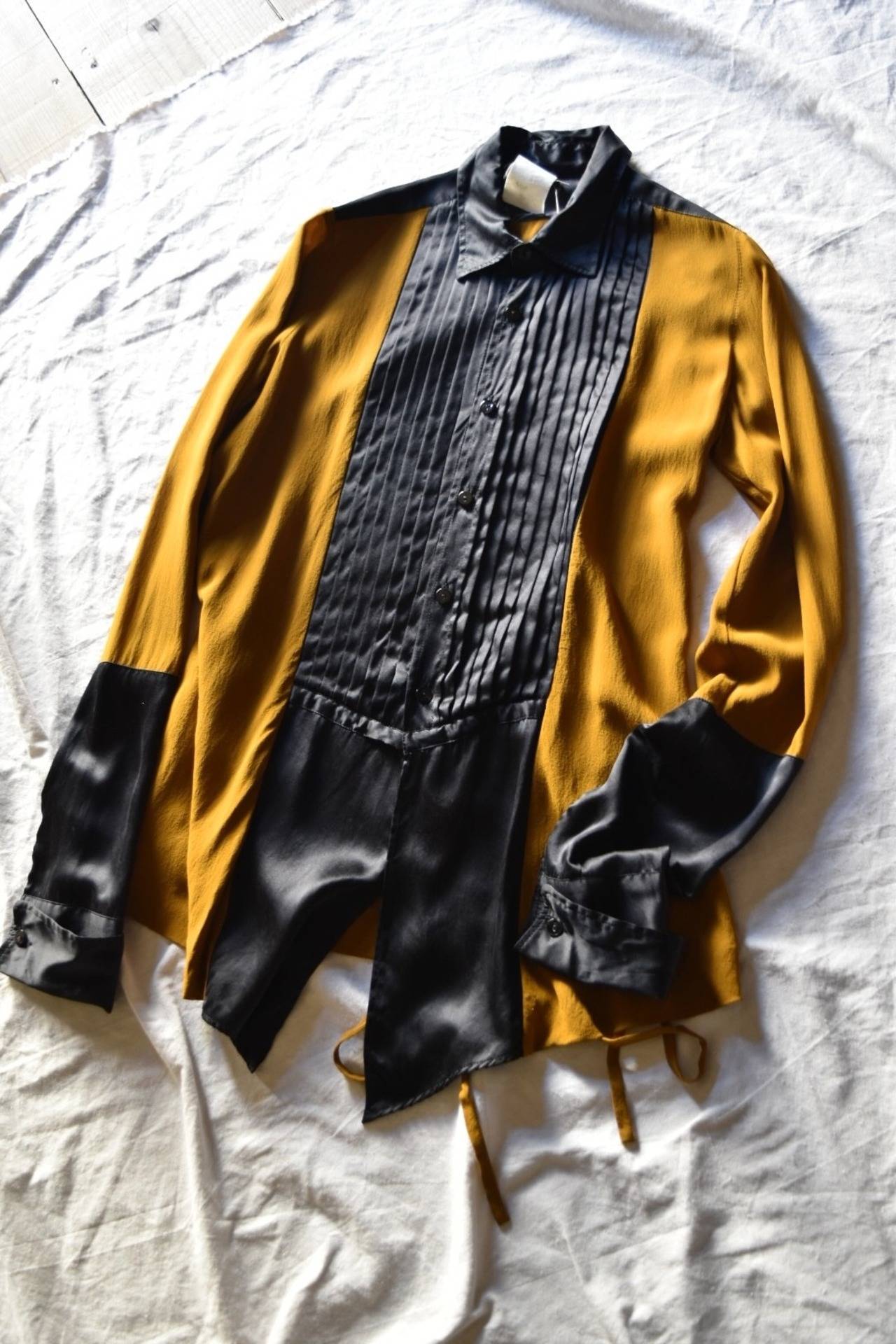 "JEAN PAUL GAULTIER FEMME" Switching shirt