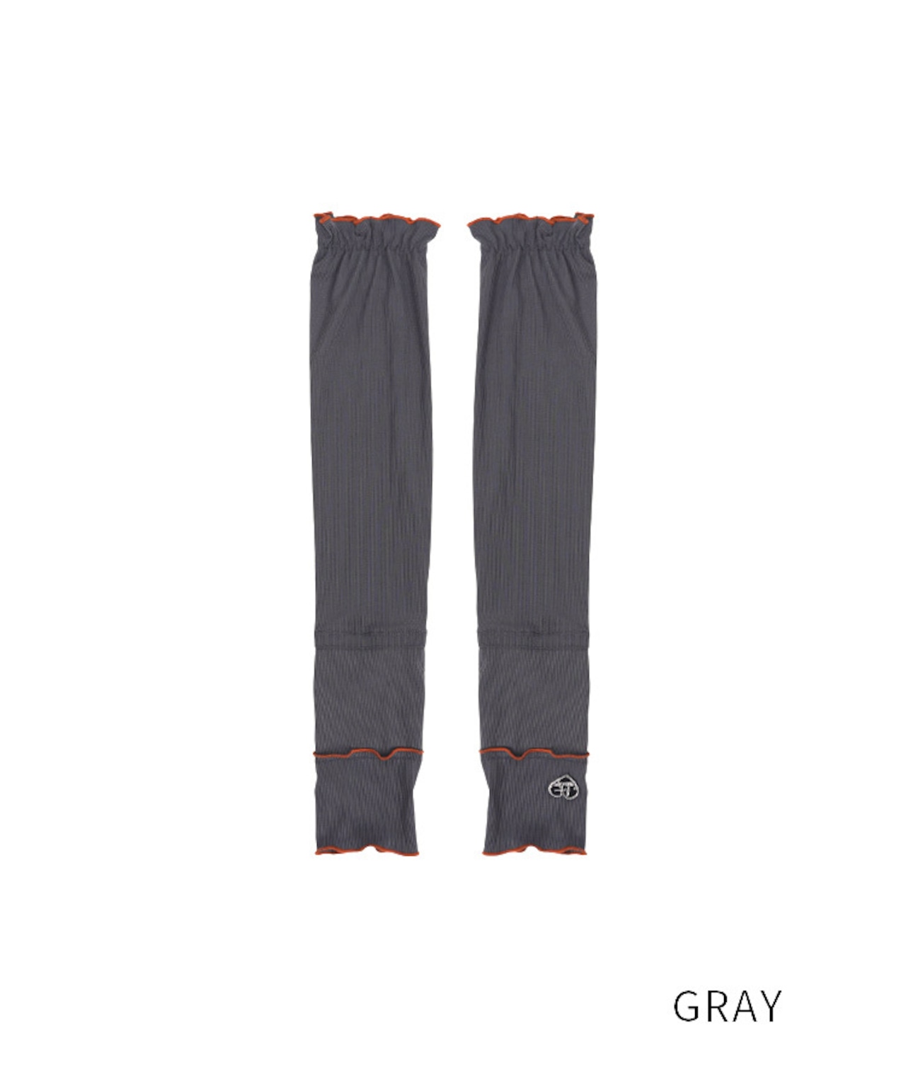 【直営限定ITEM】バイカラーメロウアームカバー (GRAY) CQ-49505H