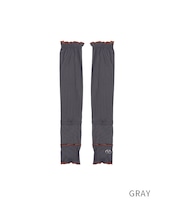 【直営限定ITEM】バイカラーメロウアームカバー (GRAY) CQ-49505H
