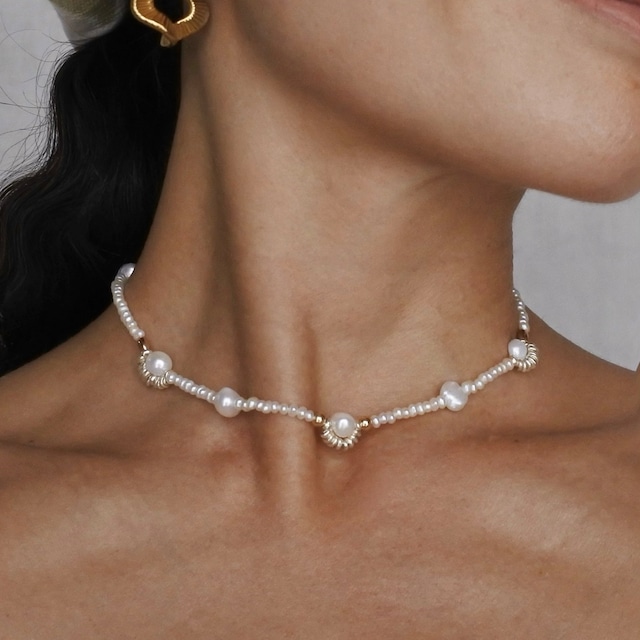 2way Pearl choker