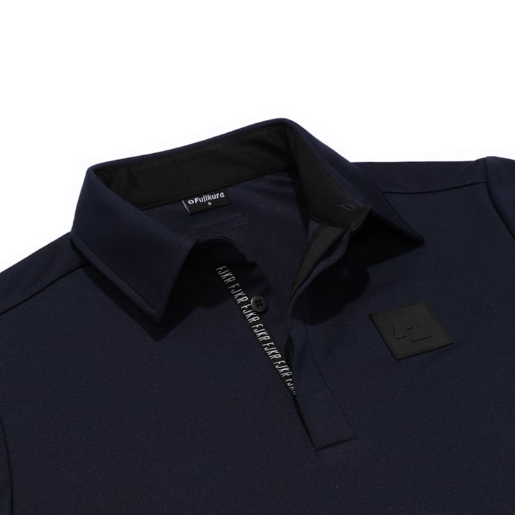 keiBAFY ネイビー ポロシャツ keiBAFY ネイビー ポロシャツ ポロシャツ(XXL ネイビー系): メンズ