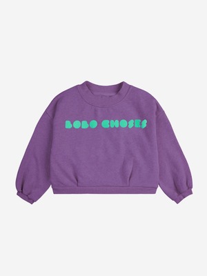 送料無料  BOBO CHOSES/Bobo Choses Bolder cropped sweatshirt