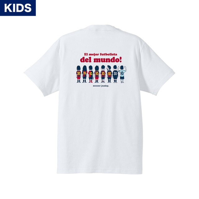 soccer junky / 天才の軌跡 ジュニア半袖TEE