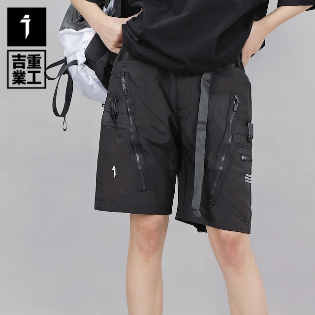 JIYEIND  マルチポケット パラトルーパーショーツ