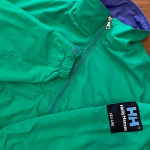 【HELLY HANSEN】80s ナイロンジャケット ブルゾン ジャンパー レトロ L ヘリーハンセン US古着