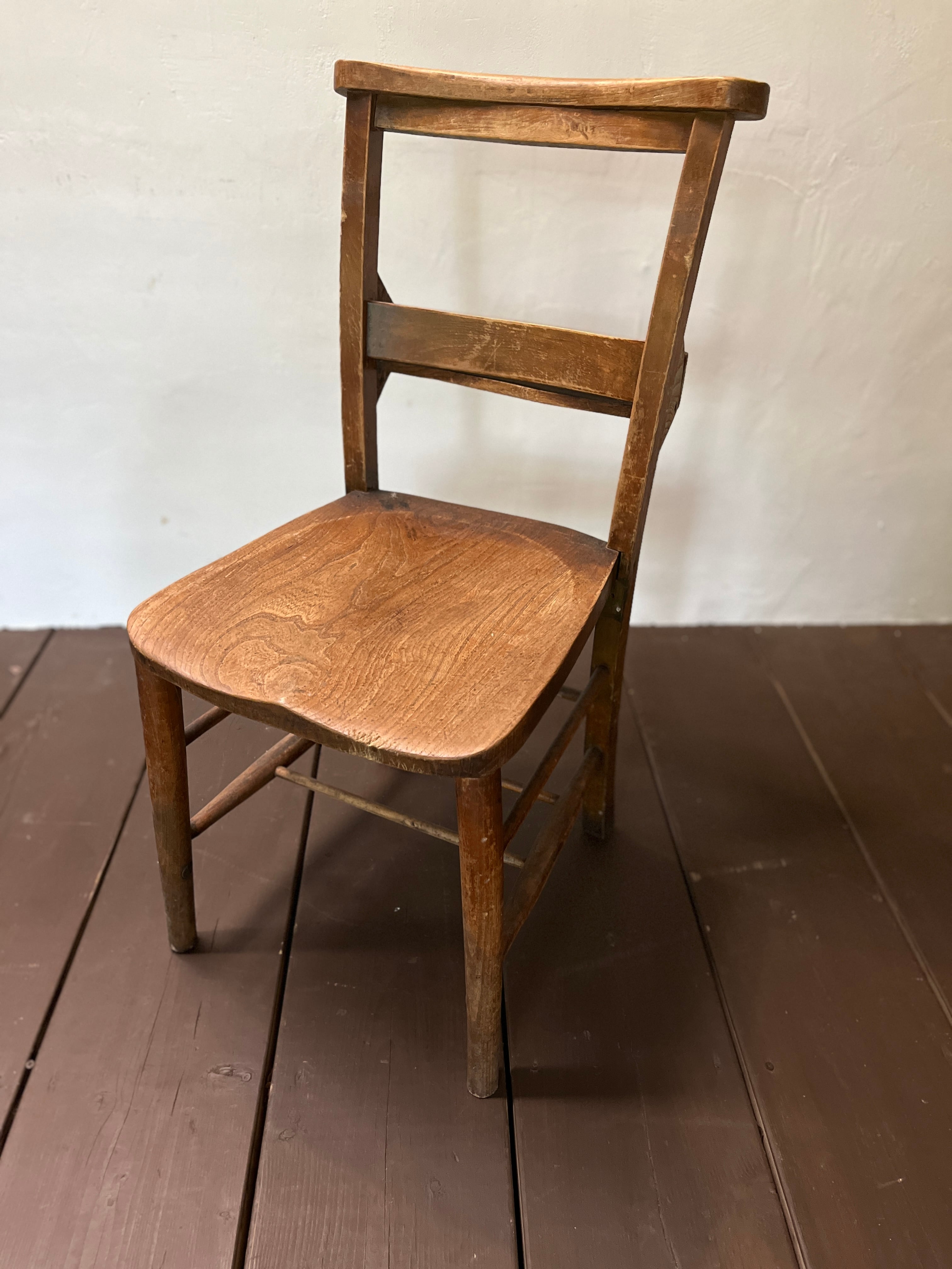 Antique church chaIr 1910-30's U.K＜イギリスアンティーク