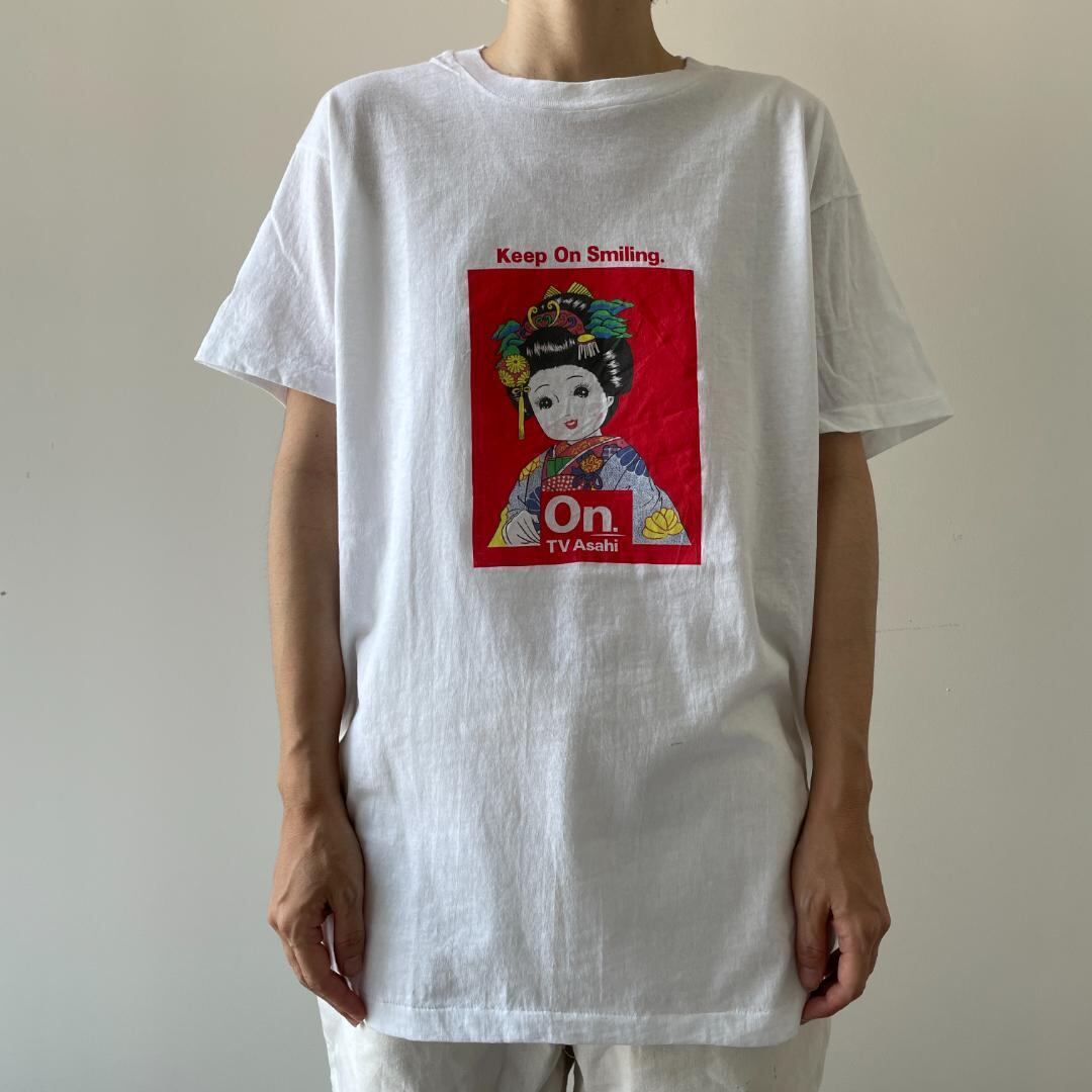 きんさんぎんさんTシャツ　シングルステッチ　90s　©️MARUYASU きんさんぎんさんTシャツ シングルステッチ 90s ©️MARUYASU