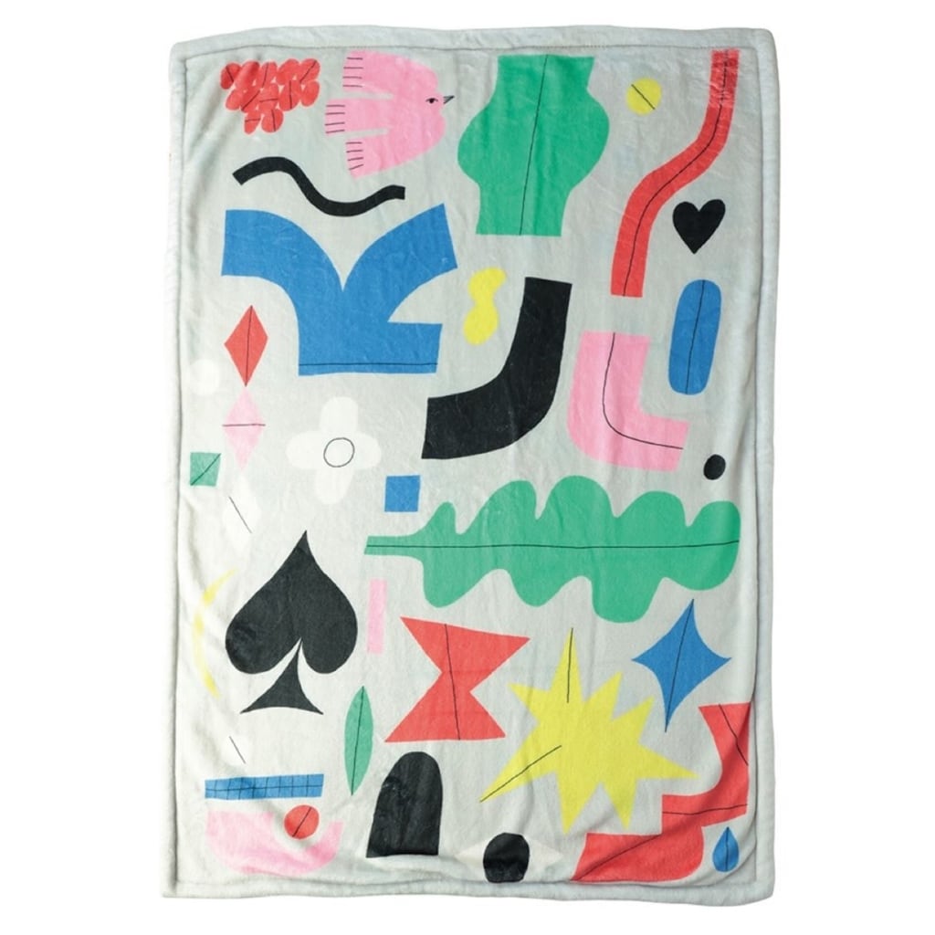 Olya Double layer blanket【F Size】Spade