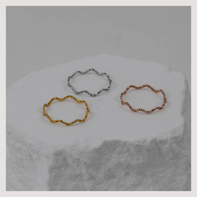 Ring -Gold/Silver/PinkGold-