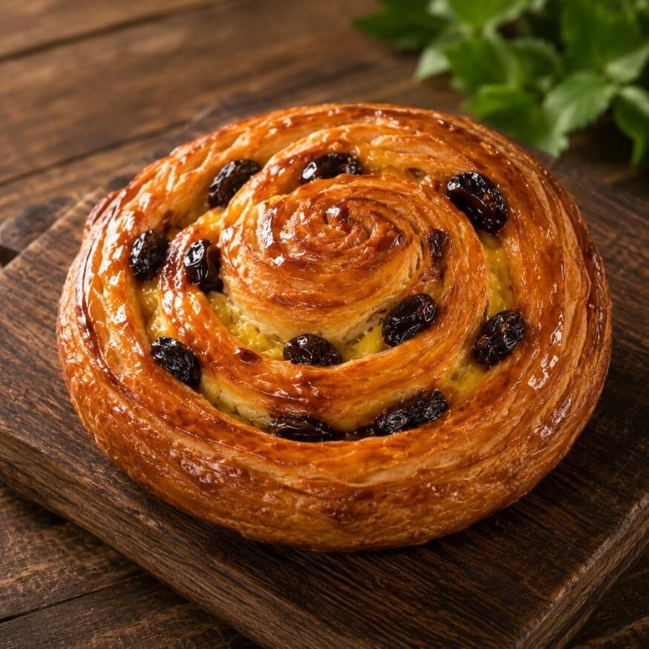 ブリドール パン オ レザン クラシック 96g 【冷凍パン生地】Bridor Pure Butter Pain au Raisin 96g (5個)