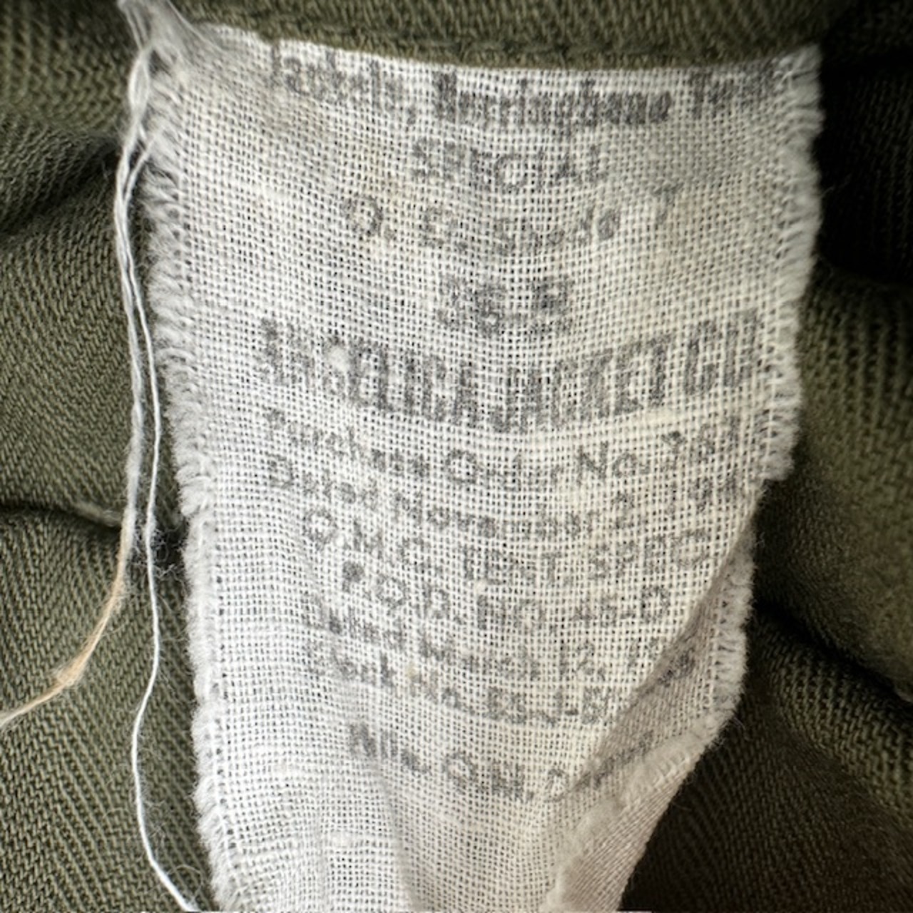 US Army M-43 HBT ジャケット 36R 40s 画像8