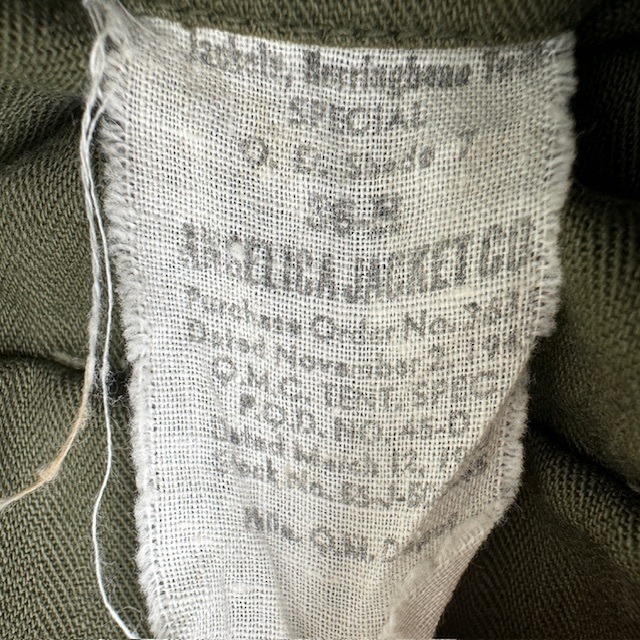 US Army M-43 HBT ジャケット 36R 40s 画像8