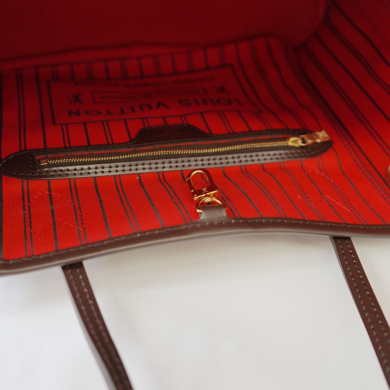 LOUIS VUITTON ルイヴィトン ダミエ ネヴァーフル PM トートバッグ ポーチ付き N41359