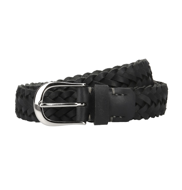 【SON OF THE CHEESE】"Don't Kill My Vibe" Leather Mesh Belt(BLACK)〈国内送料無料〉