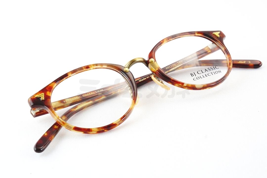 玉山鉄二さん着用モデル】BJ CLASSIC メガネ COM-510 C-2-3 ボストン