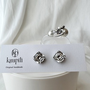 【コットンパール ear cuff set 】（Silver）No.1346