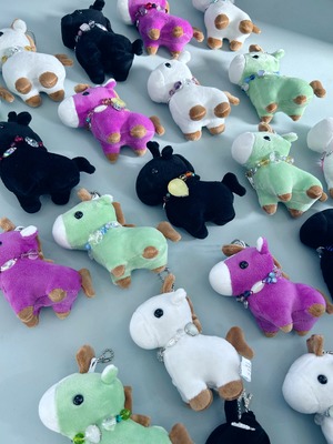 Pony Keychain/イニシャルなし