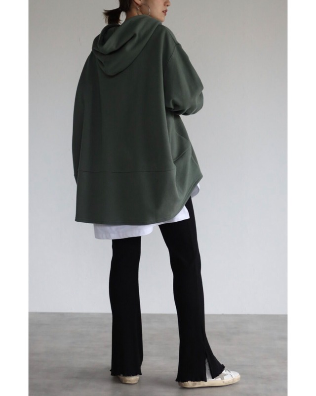 フレアリブレギンスパンツ