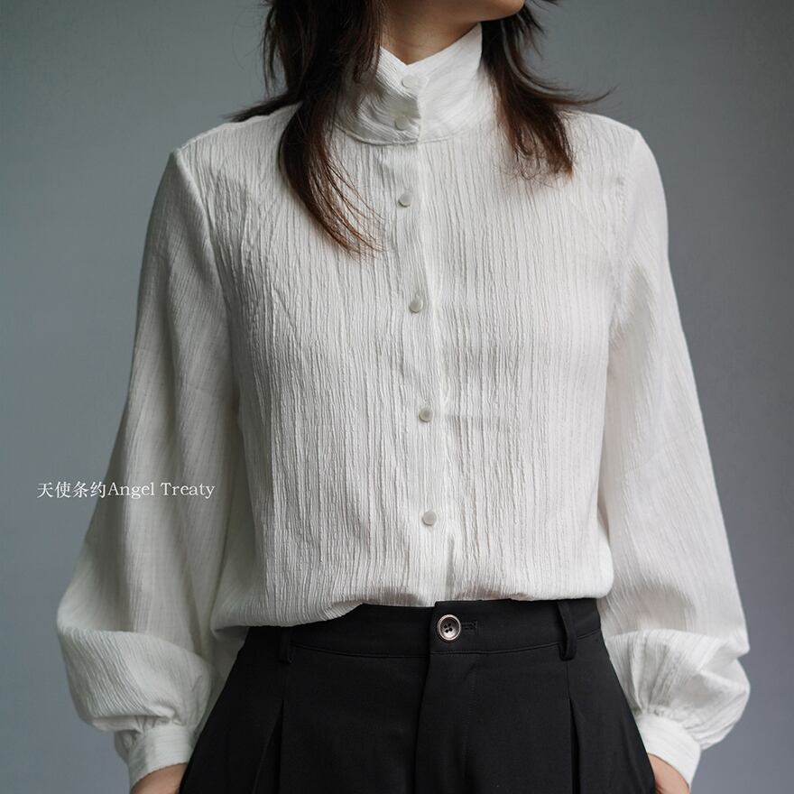 クラロリ ブラウス 大人きれいめ 秋冬 通勤 オフィスコーデ 普段着使い