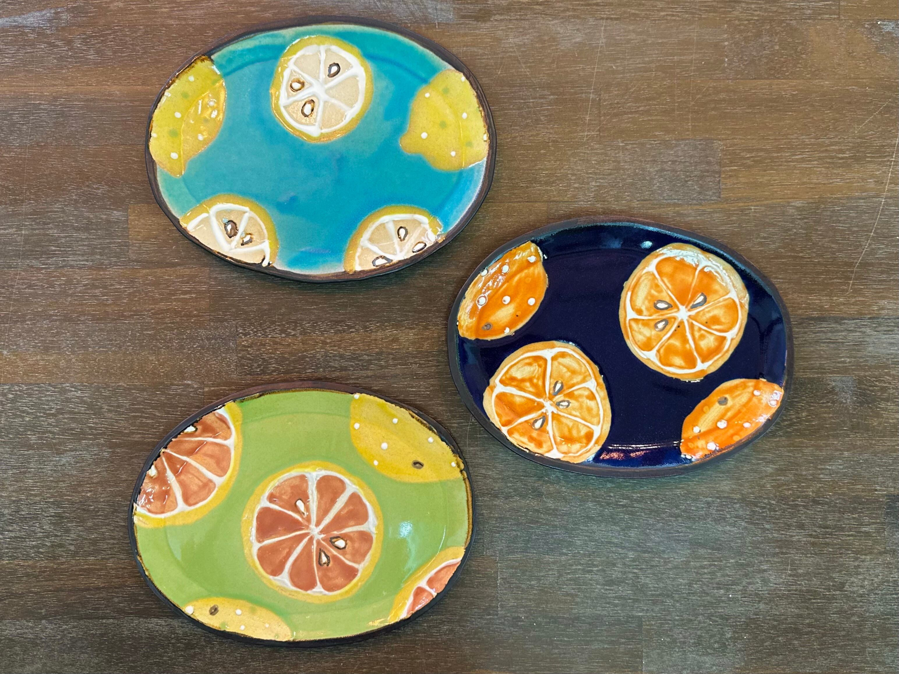 やちむん オーバル皿 セット アトリエクッチャネ カレー皿 オーバル