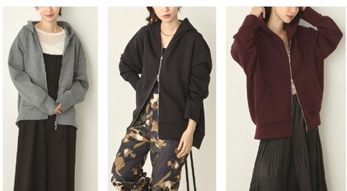 hunch　ダンボールZIPパーカー　WGS7026