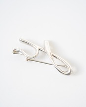 〈Tiffany＆Co〉Initial H Brooch 1983s