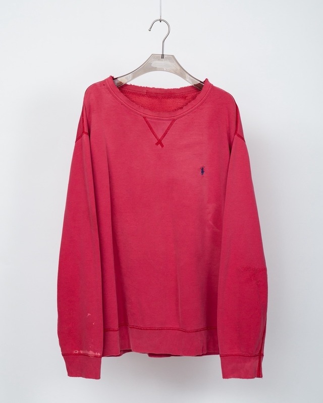 "Polo by Ralph Lauren" good fade embroidery sweat