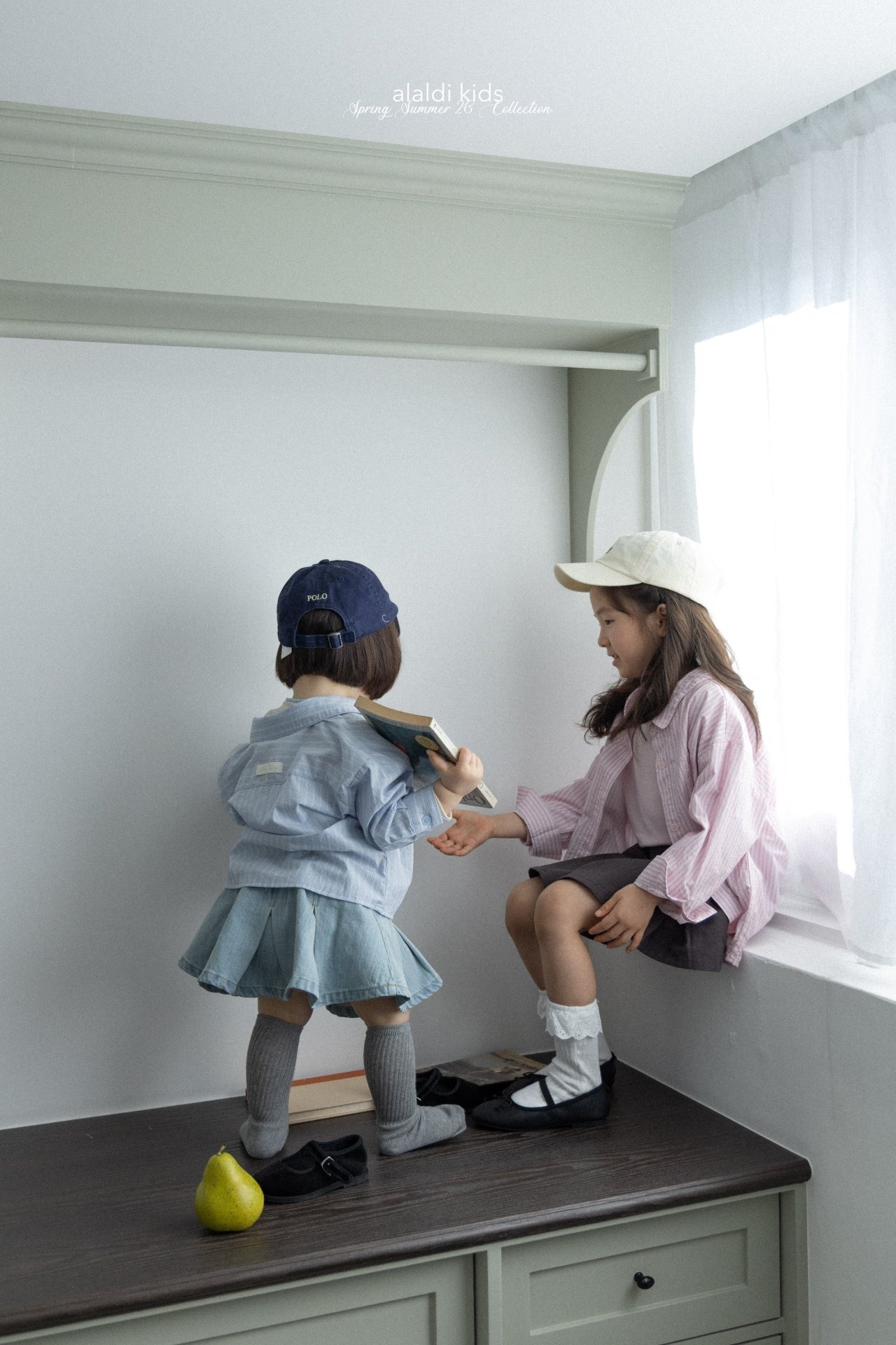 light blue XS［即納］casual jurum skirt pants / aladin 26spring