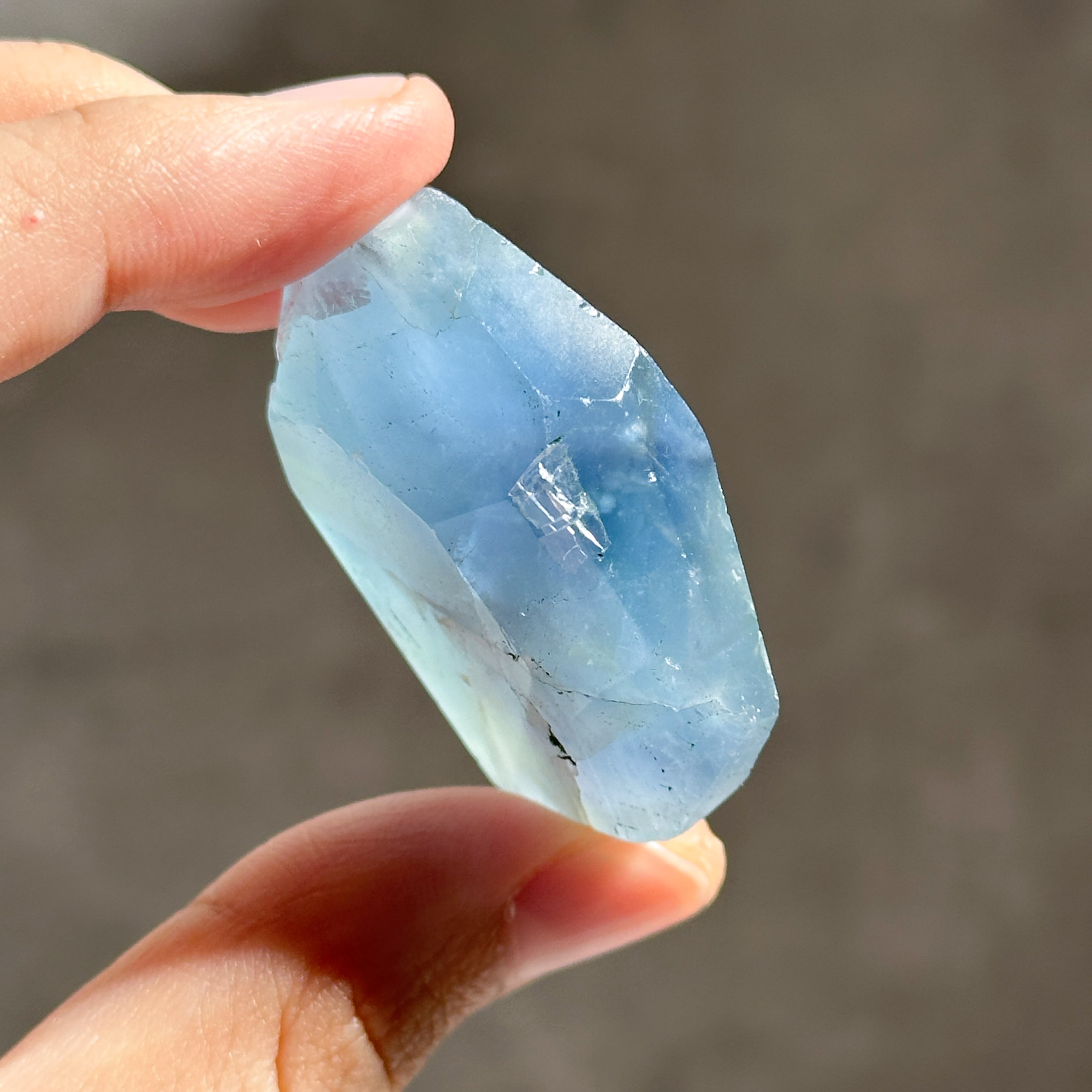 ブルーフローライト フリーフォーム 22◇ Fluorite ◇天然石・鉱物