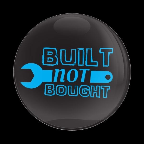 ゴーバッジ(ドーム)（CD1064 - BUILT NOT BOUGHT） - 画像1