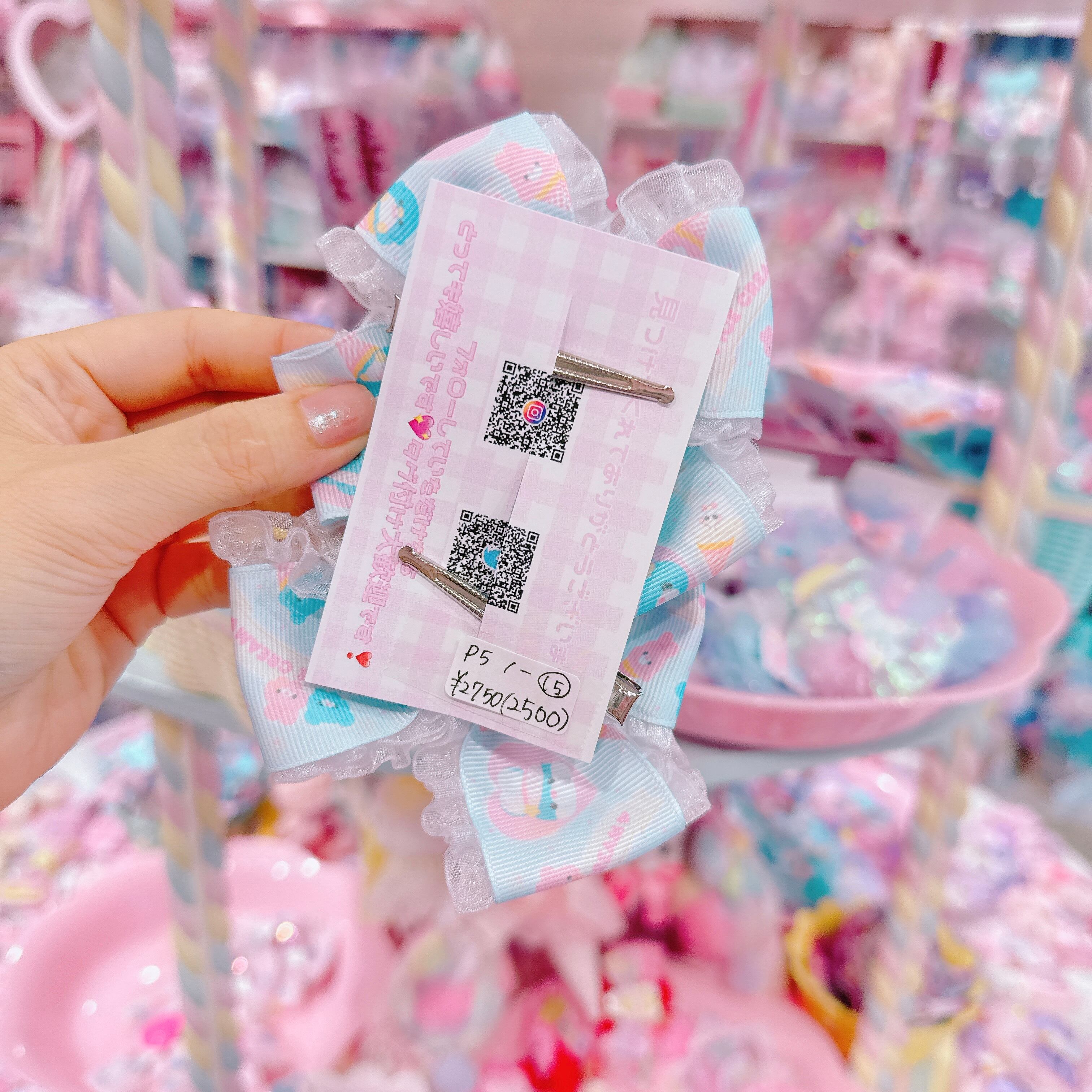 【P5】1-15ツインヘアクリップ