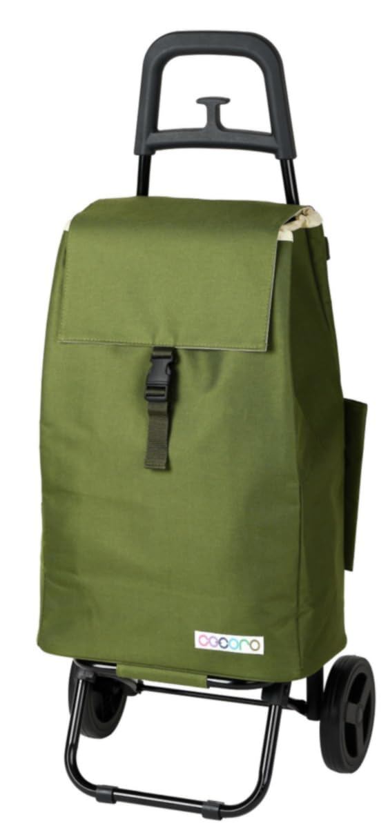 【特価処分】cocoro コ・コロ レップ(Rep) Cocoro(コ・コロ) ショッピングカート ココロ カートセット カーキ 40L 荷物フック 花柄 折り畳み式 ポケット収納 保冷 保温 エコバッグ 買い物 おしゃれ 可愛い シンプル 便利 コンパクト 軽量 キャンプ 運動会 花見 545508