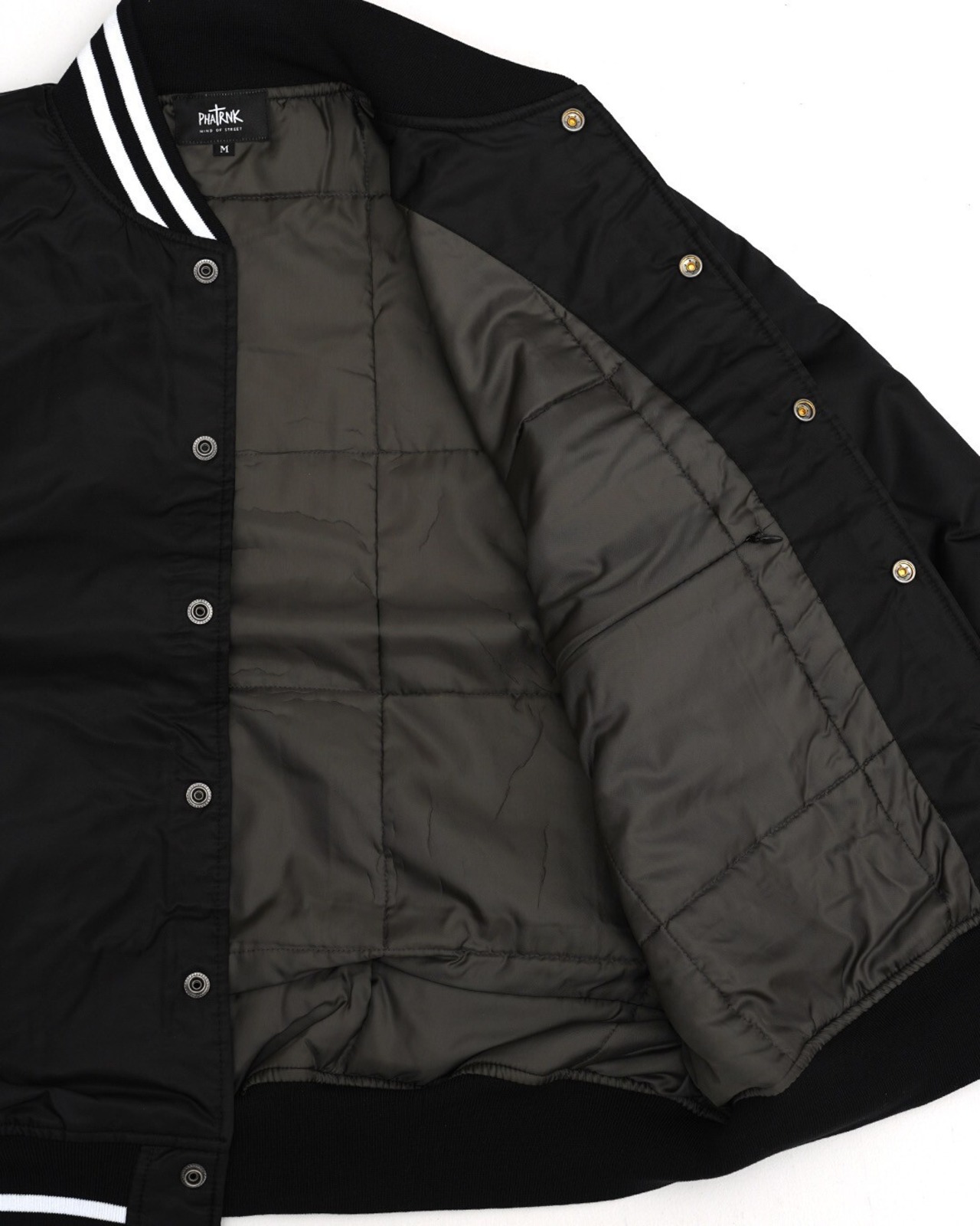 SCRIPT LOGO NYLON STADIUM JKT