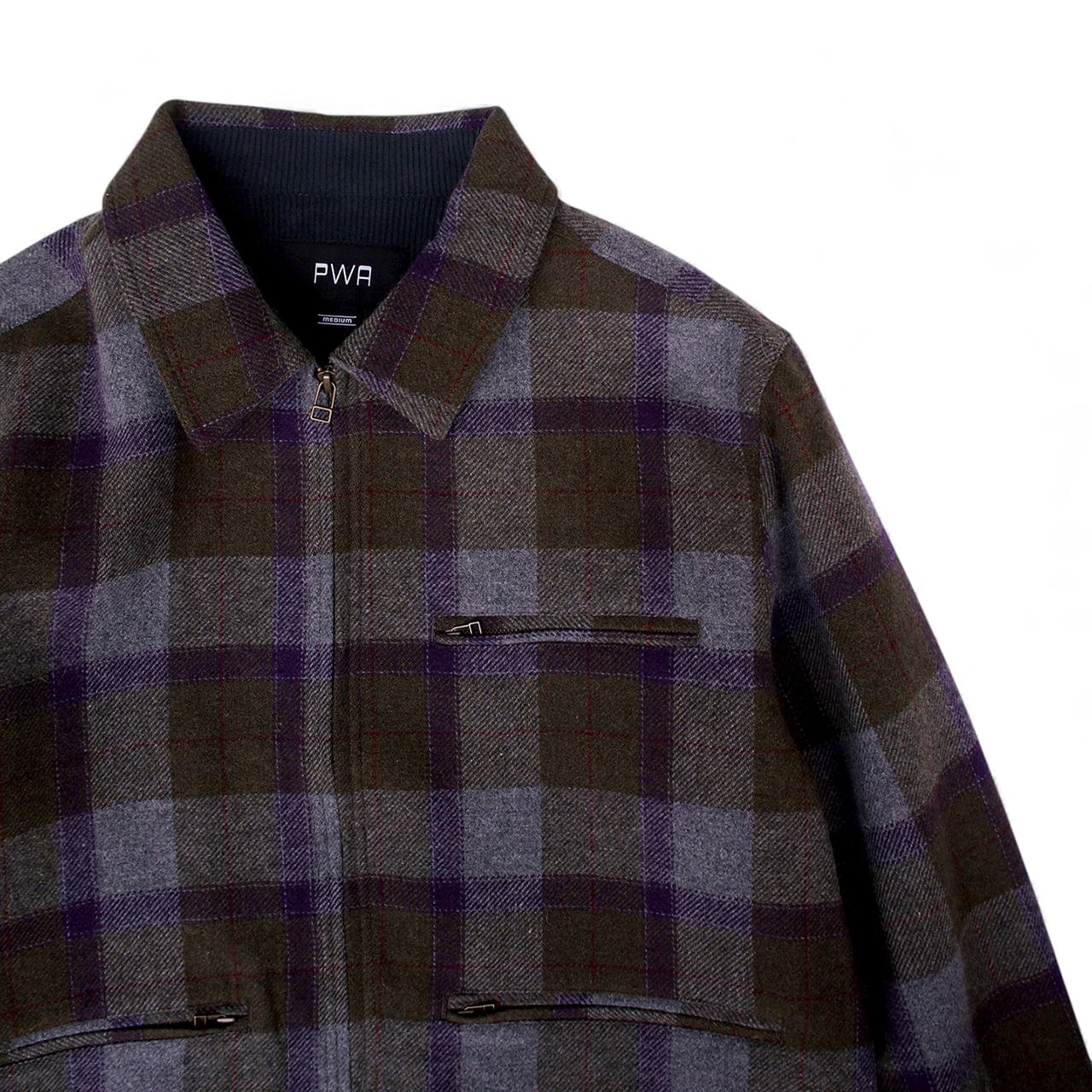 PWA, REFINE-WOOL CHK DRIZZLER | not wonder store