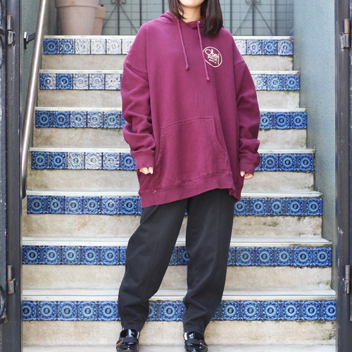 USA VINTAGE LOGO SWEAT HOODIE PARKA/アメリカ古着ロゴスウェットフーディ(パーカー)