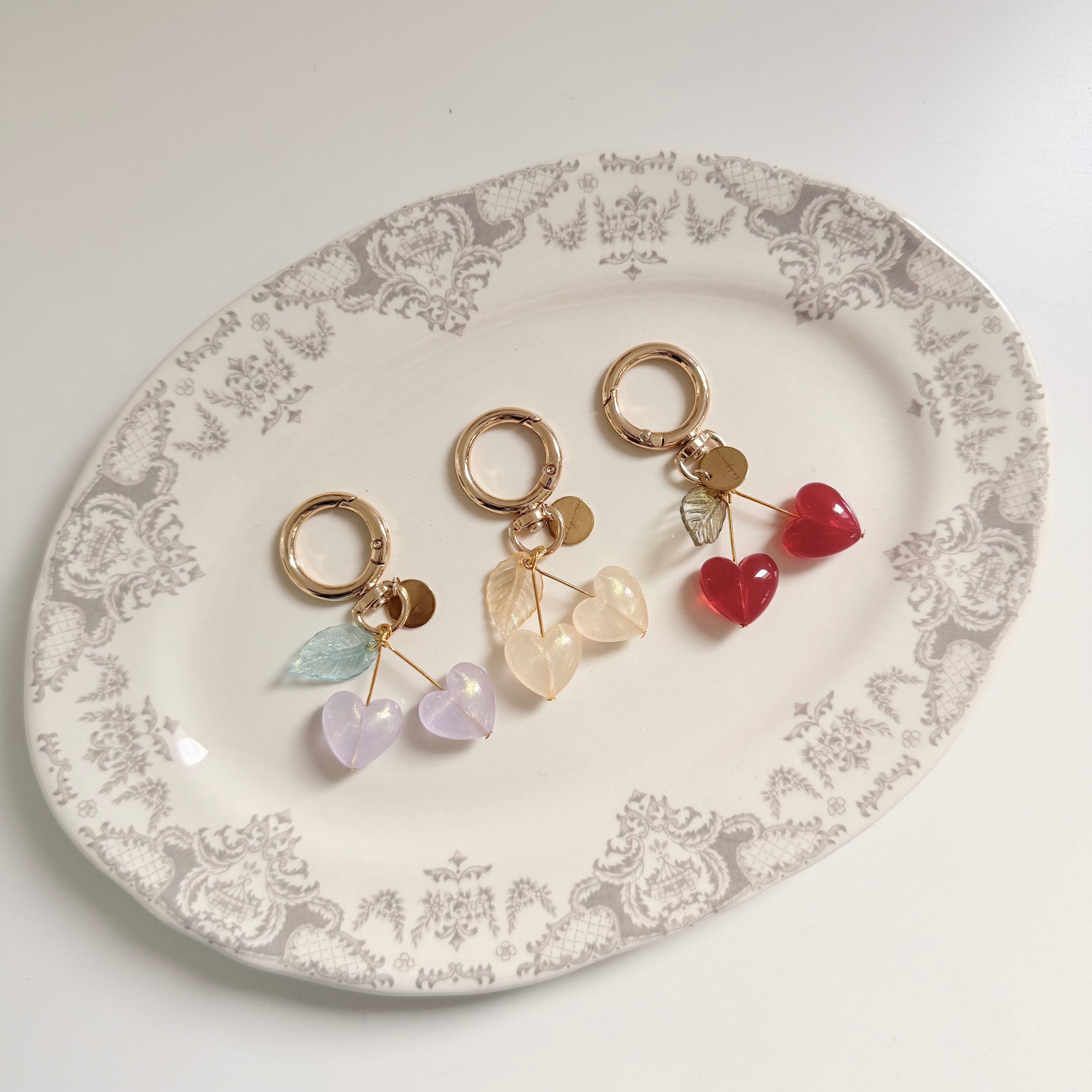 オリジナル 】さくらんぼチャーム ・Cherry charm/ handmade | - baby