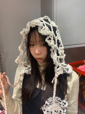 【i-mai-main】ボンネット(バニラヨーグルト)